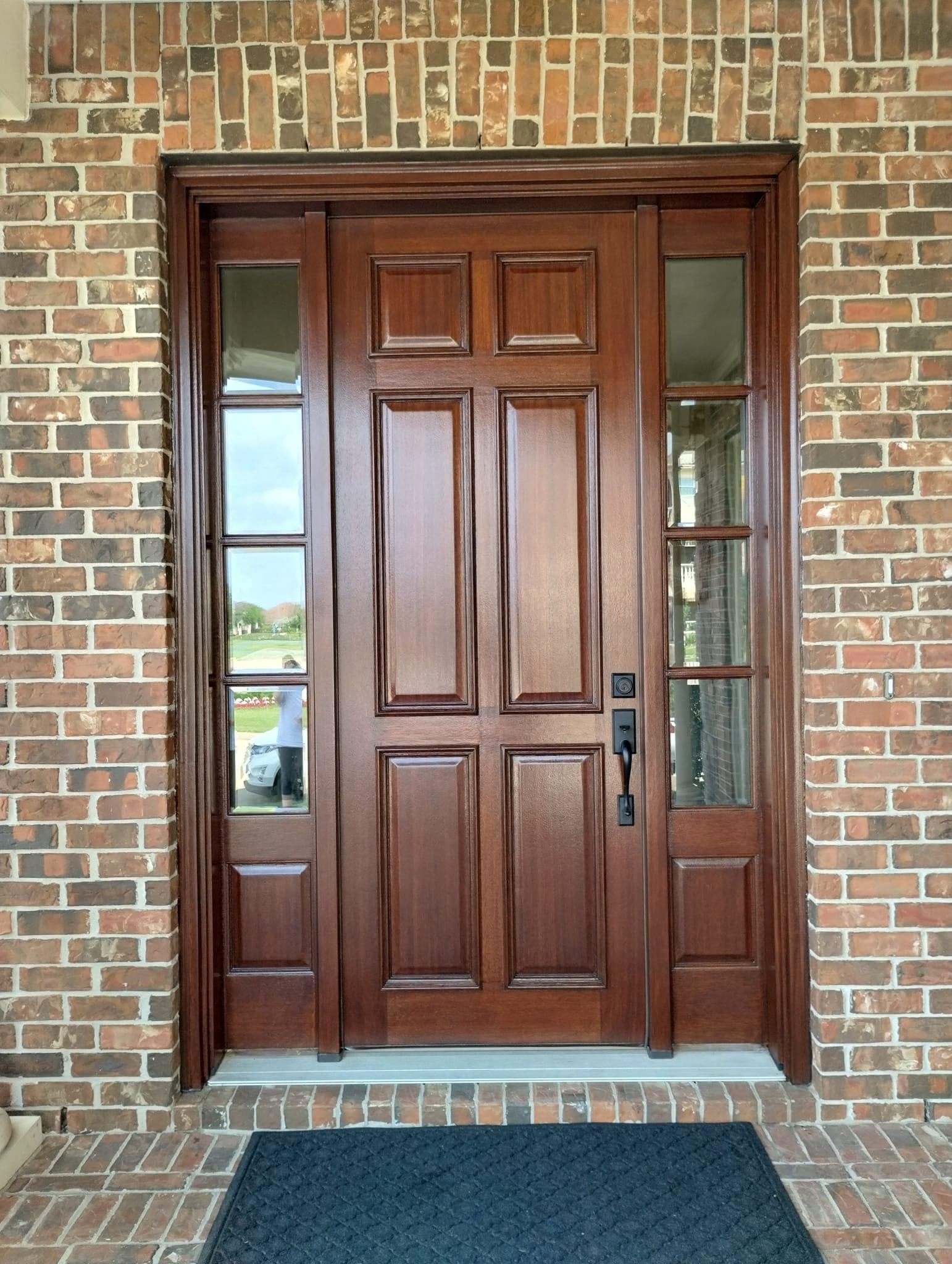 Roscoe's Front Door Refinishing | Expert Door Refinishing Services in Houston
